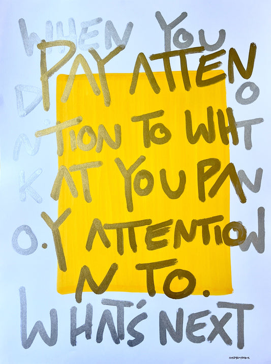 Paying Attention: Original
